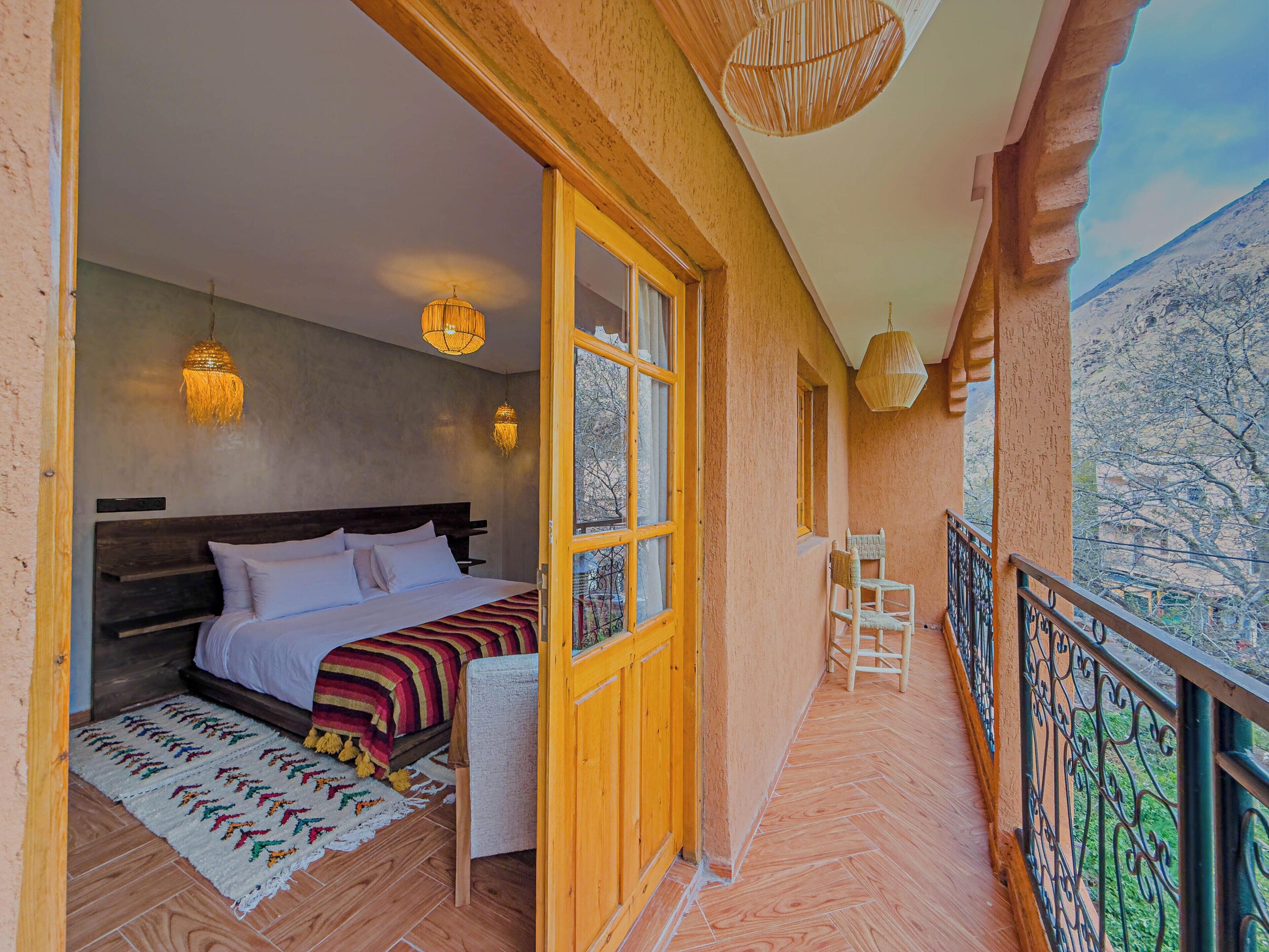 Chambre Double Luxe, balcon, vue montagne