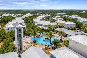 House - 30A Golf Cart Arcade Resort-style Pool (Santa Rosa Beach)