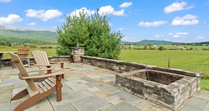 Sojourners Rest Old Rag Views Hot Tub Fire Pit