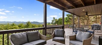 Mountain Views Games Hot Tub Fire Pit BBQ