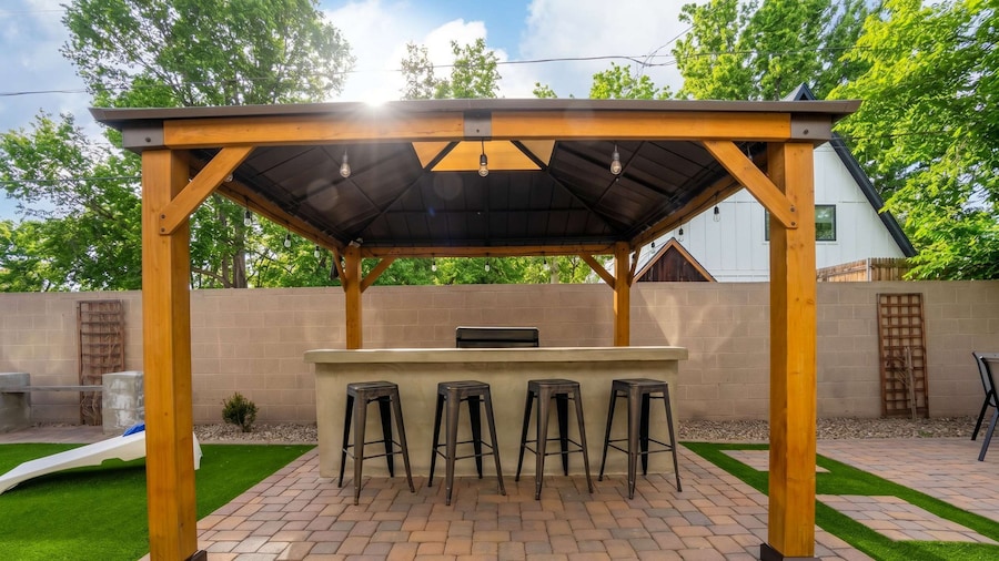 The Timberline Hot Tub Bocce Ball Cozy Vibes