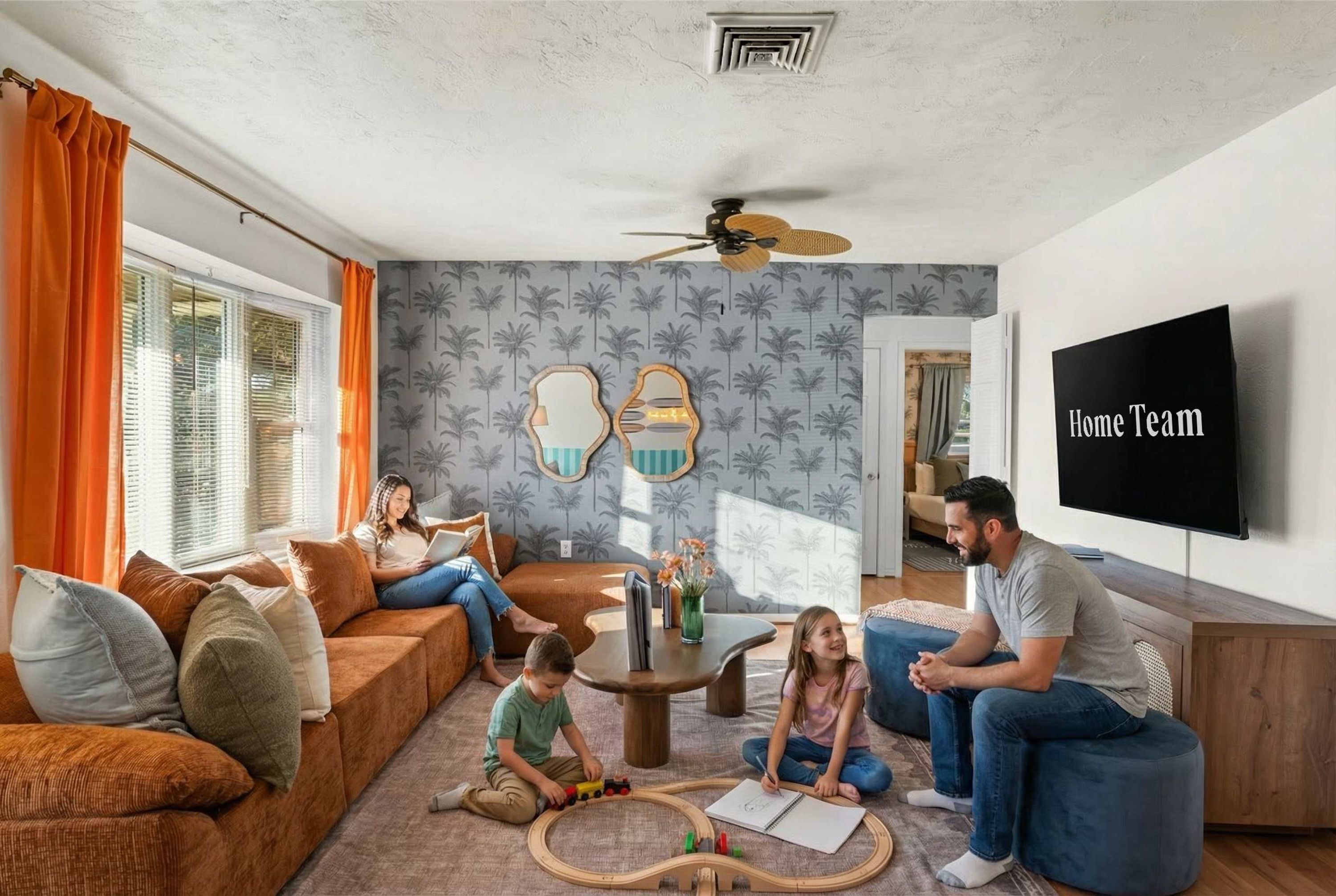 Casa | 4 habitaciones y internet 