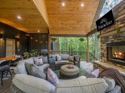 Hoch-a-frame Sauna Hot Tub Broken Bow Pines