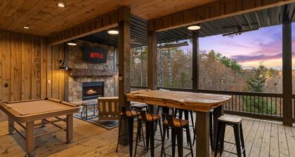 2-level Deck - Stunning Views - Hot Tub - Fire Pit