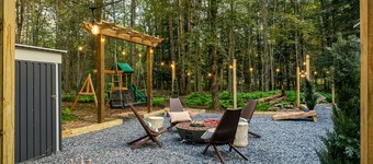 Poconos Pines Escape Sauna Hot Tub Playground