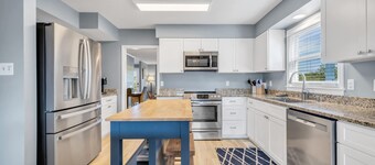 Sleeps 24 Waterfront Dock Golf Cart Walk to Beach