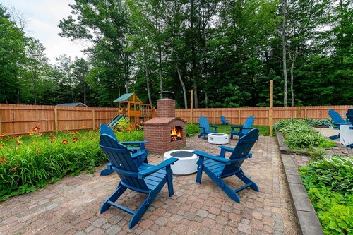 Mountain Getaway Outdoor Games Sauna Hot tub