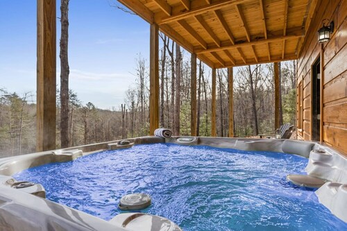Outdoor Fireplace TV Hot Tub Pool Table Arcade