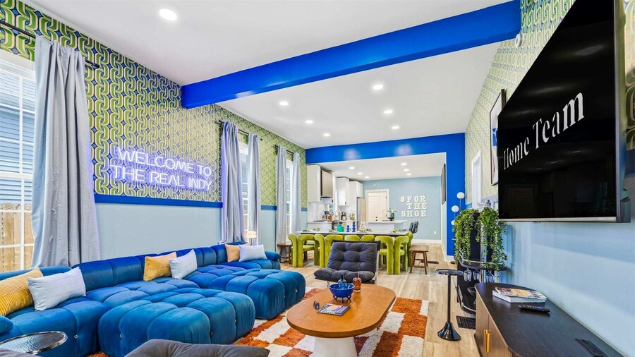 Urban Haven Indy Hot Tub Game Room