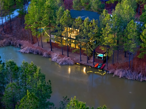The Waterside Retreat Hot Tub Kayaks EV Charger