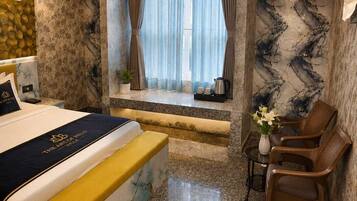 Iron/ironing board (on request), WiFi (free)