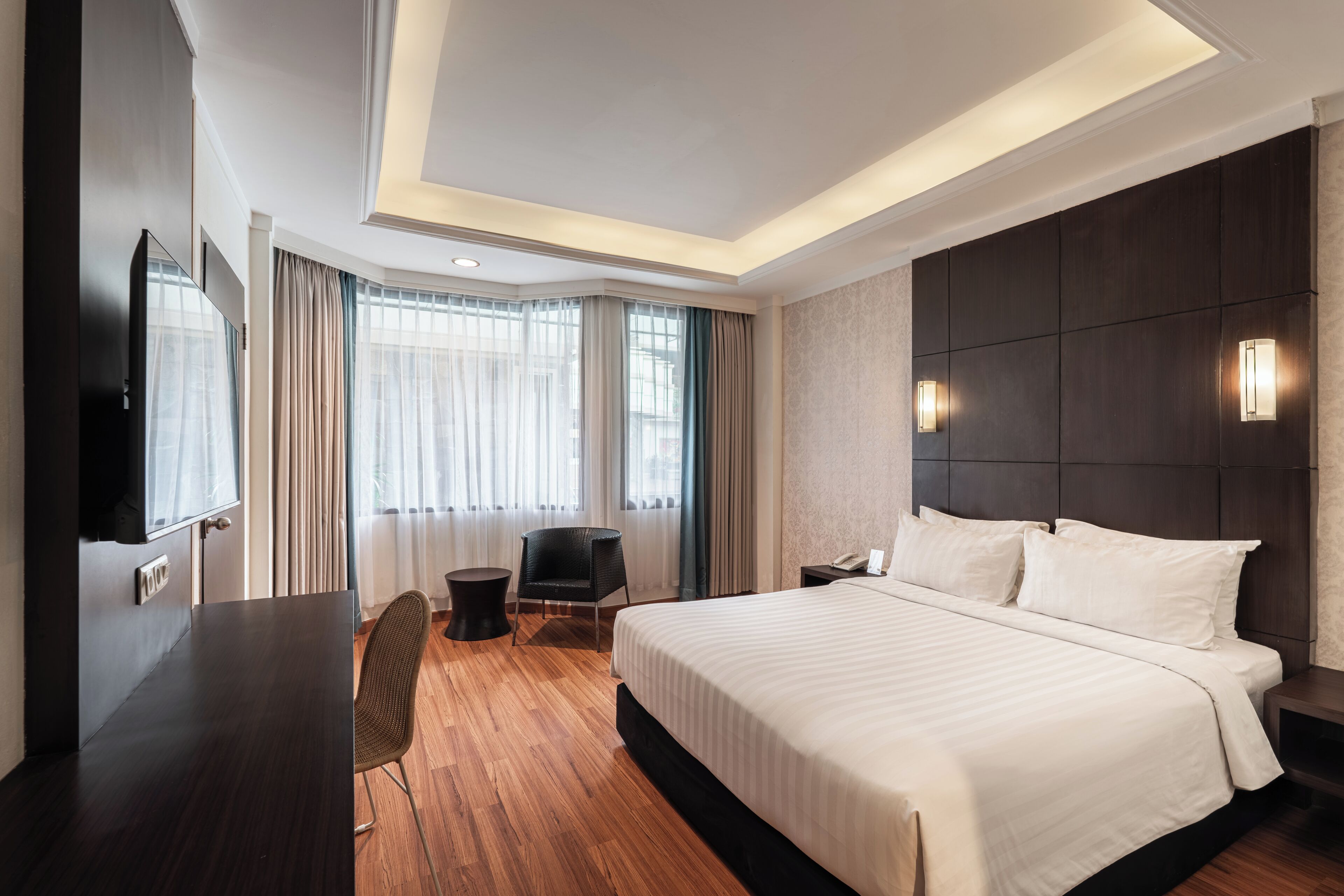 Superior-Doppelzimmer | Zimmersafe, schallisolierte Zimmer, kostenloses WLAN