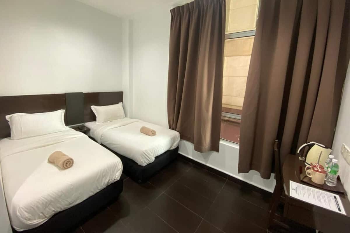 Deluxe-Zweibettzimmer, Stadtblick