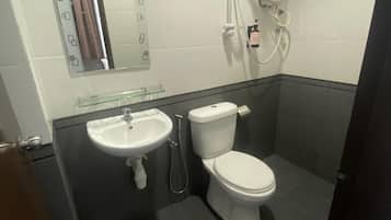 Regadera, amenidades de baño gratuitas, toallas, jabón