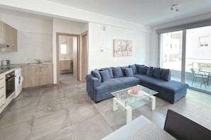 Apartment, Balcony | Living area - Modern 1BR Apartment in Strovolos (Strovolos)