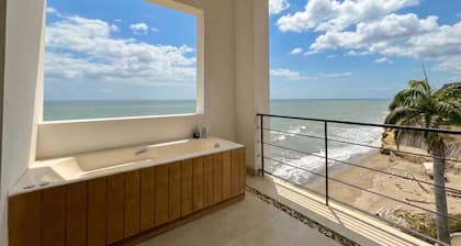 Private Beach | Pool | Balcony With Jacuzzi