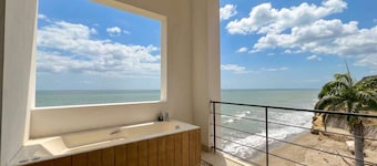 Private Beach | Pool | Balcony With Jacuzzi
