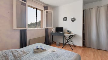 1 chambre, Wi-Fi, draps fournis
