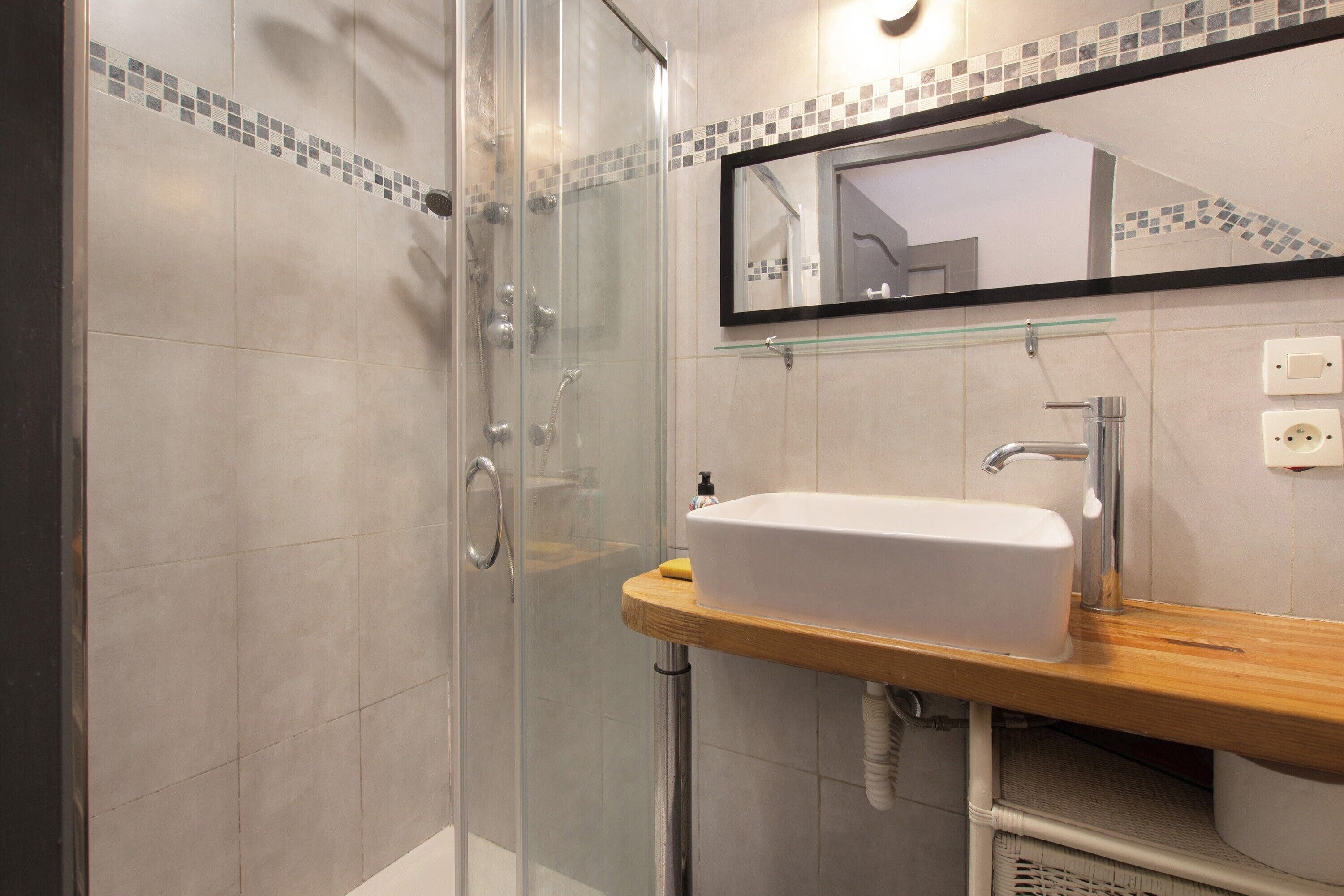 Dusche, Handtücher