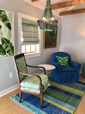 Comfort Single Room, Patio | Living area - The Quarters at Pier450  (RIDGE)