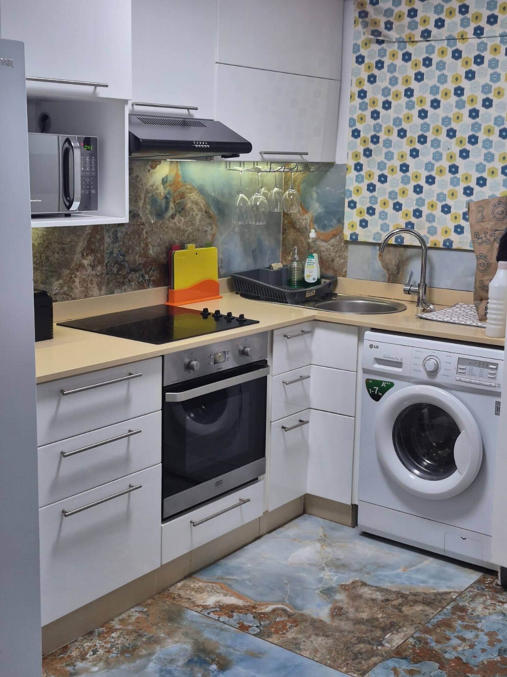 Apartment, 2 Bedrooms, Balcony, Ocean View | Private kitchen