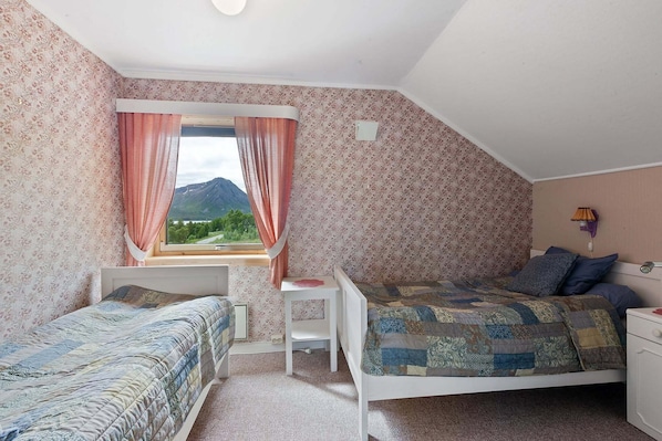 3 bedrooms, iron/ironing board, travel cot, free WiFi