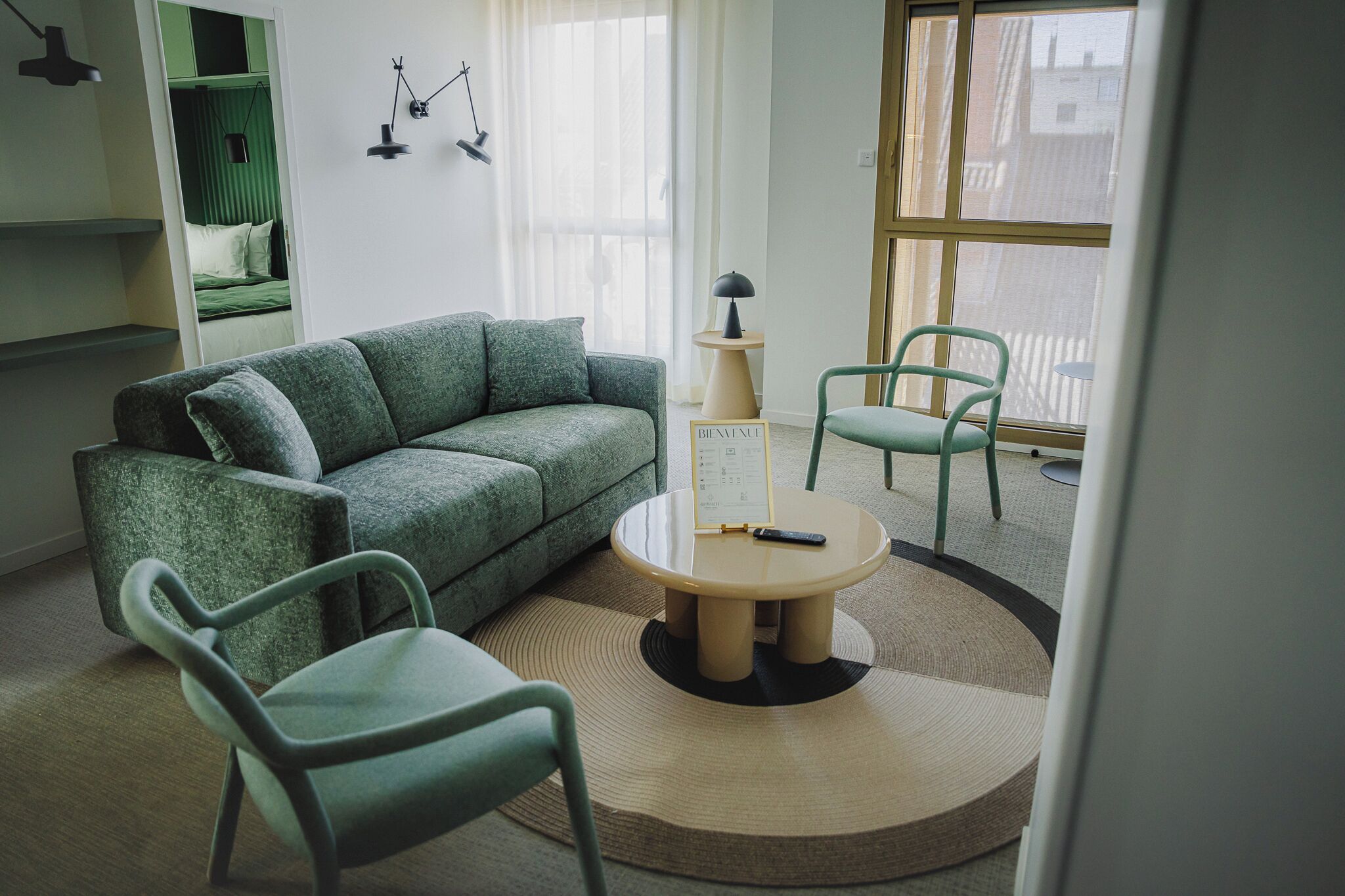 Family Apartment, 2 Bedrooms, Kitchen | Living area