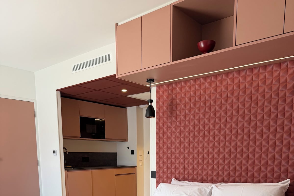 Standard-Apartment, 1 Queen-Bett, barrierearm, Küche