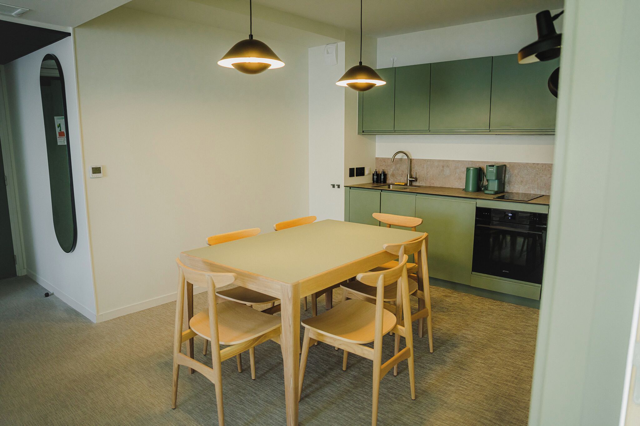 Family Apartment, 2 Bedrooms, Kitchen | Private kitchen | Fridge, microwave, stovetop, high chair