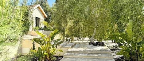 Chalet, 4 chambres, fumeurs, piscine privée | Jardin
