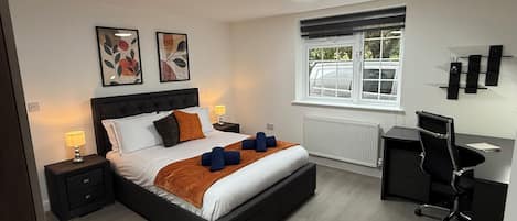 8 bedrooms, iron/ironing board, WiFi (free), bed sheets