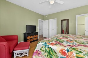 8 bedrooms, iron/ironing board, travel crib, WiFi (free)