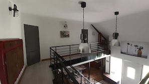 Interior - Chambre Bleue, Table d'Hôte with Terrace, Shared Garden & Wi-Fi (Fursac)