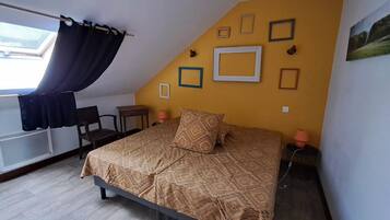 2 chambres, Wi-Fi, draps fournis