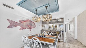 Dining - Aransas Princess #308, Family-Friendly Gulf-View 2BR/2BA Condo (Port Aransas)