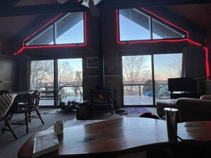 Living area - 3 bedroom house on 3.5 acres of waterfront property in McGregor IA (McGregor)