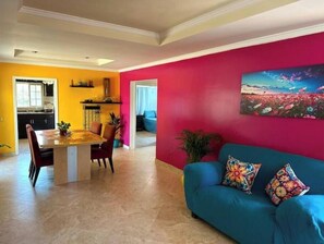 Living area - Vrbo Property (El Porvenir)