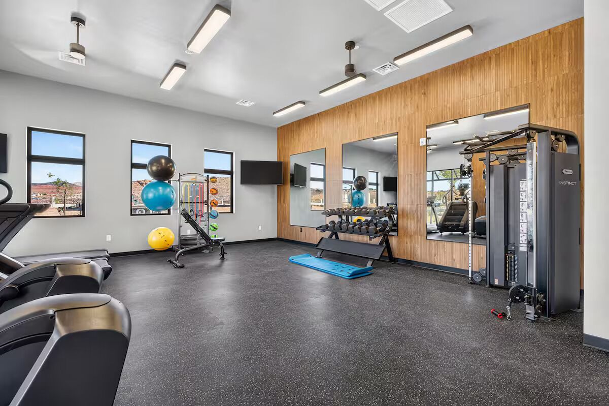 Fitnessbereich