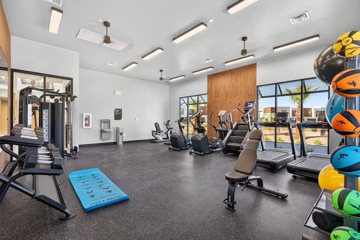 Fitnessbereich