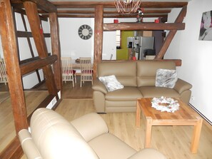 Living area - Gîtes les cigogneaux - Gîte Pinot (Beblenheim)