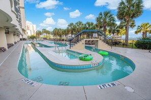 Indoor pool, outdoor pool - Oceanfront Condo - Sleeps 6 - Myrtle Beach (Myrtle Beach)