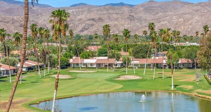 Gated Golf Course Condo at Rancho Las Palmas – Fairway & Mountain Views, Resort Pools & Tennis