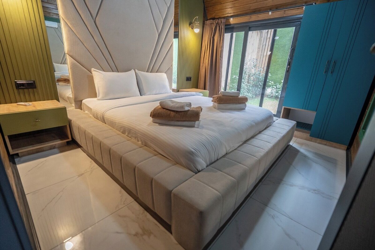 Deluxe-Bungalow, Gartenblick | Kostenloses WLAN