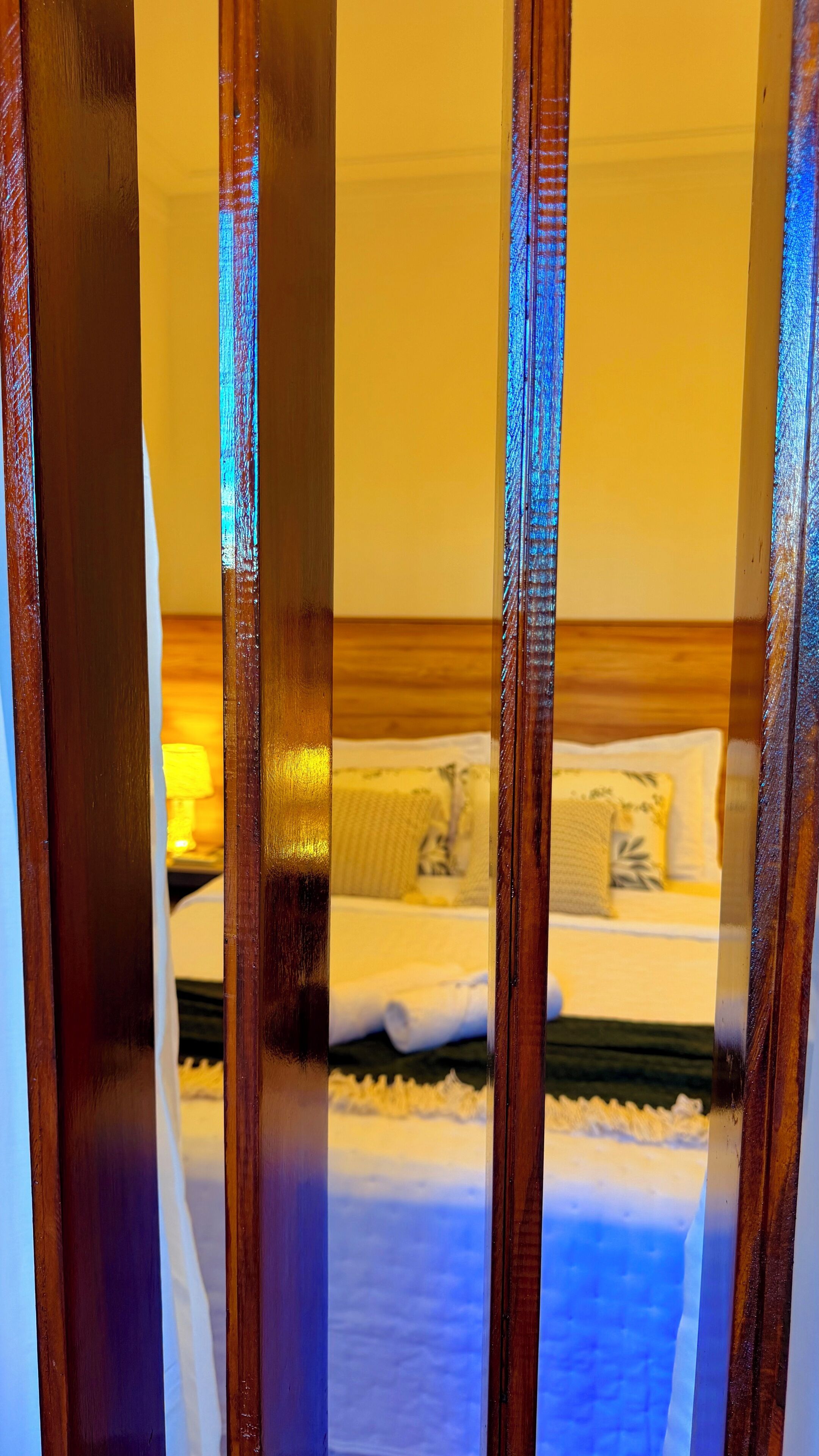 Chalet Deluxe, vistas al jardín | Cortinas opacas y sistema de insonorización