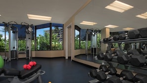 Fitnessbereich