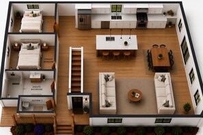 مخطط تصميم الطابق
