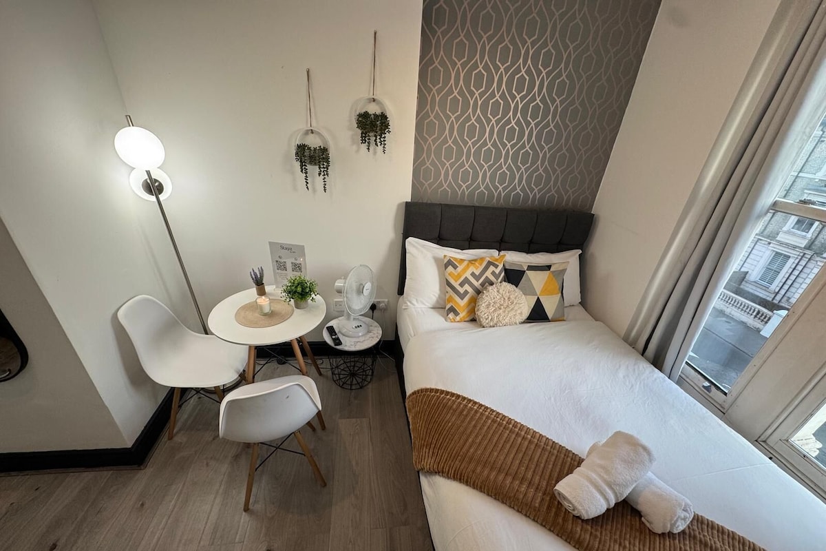 Basic Studio, Ensuite (Double) | Seterika/papan seterika, Wi-fi percuma 