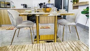 Dining - Warm, Inviting & Elegant 1 Bedroom Apartment. (Nairobi)