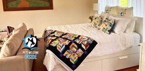 Bedroom - 5 Lush Rd, Inman Valley - Wattledene at Inman Valley – Eco-Cottage on the Heysen Trail with Breakfast Included (Inman Valley)