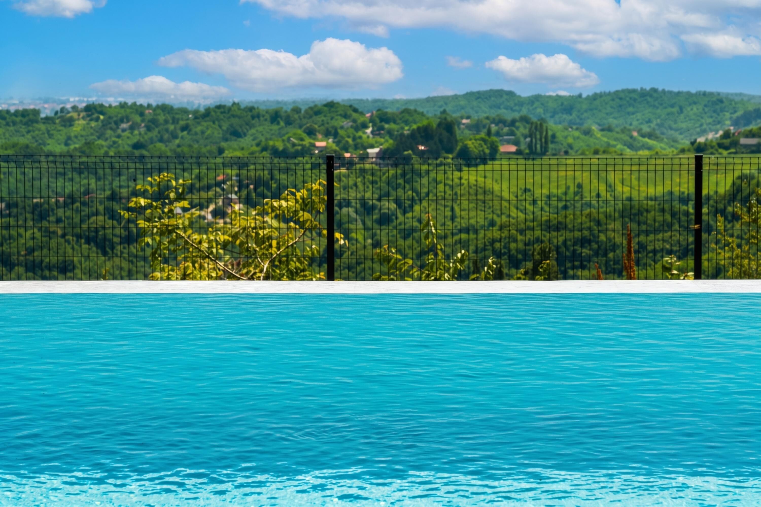 家庭別墅, 3 間臥室, 陽台, 山間 (Vineyard Panorama Villa With Pool And) | 游泳池 | 季節性室外游泳池